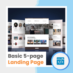 Basic 5-Page Landing Page