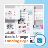 Basic 8-Page Landing Page