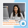 Monthly General Virtual Assistance / Administrative Support